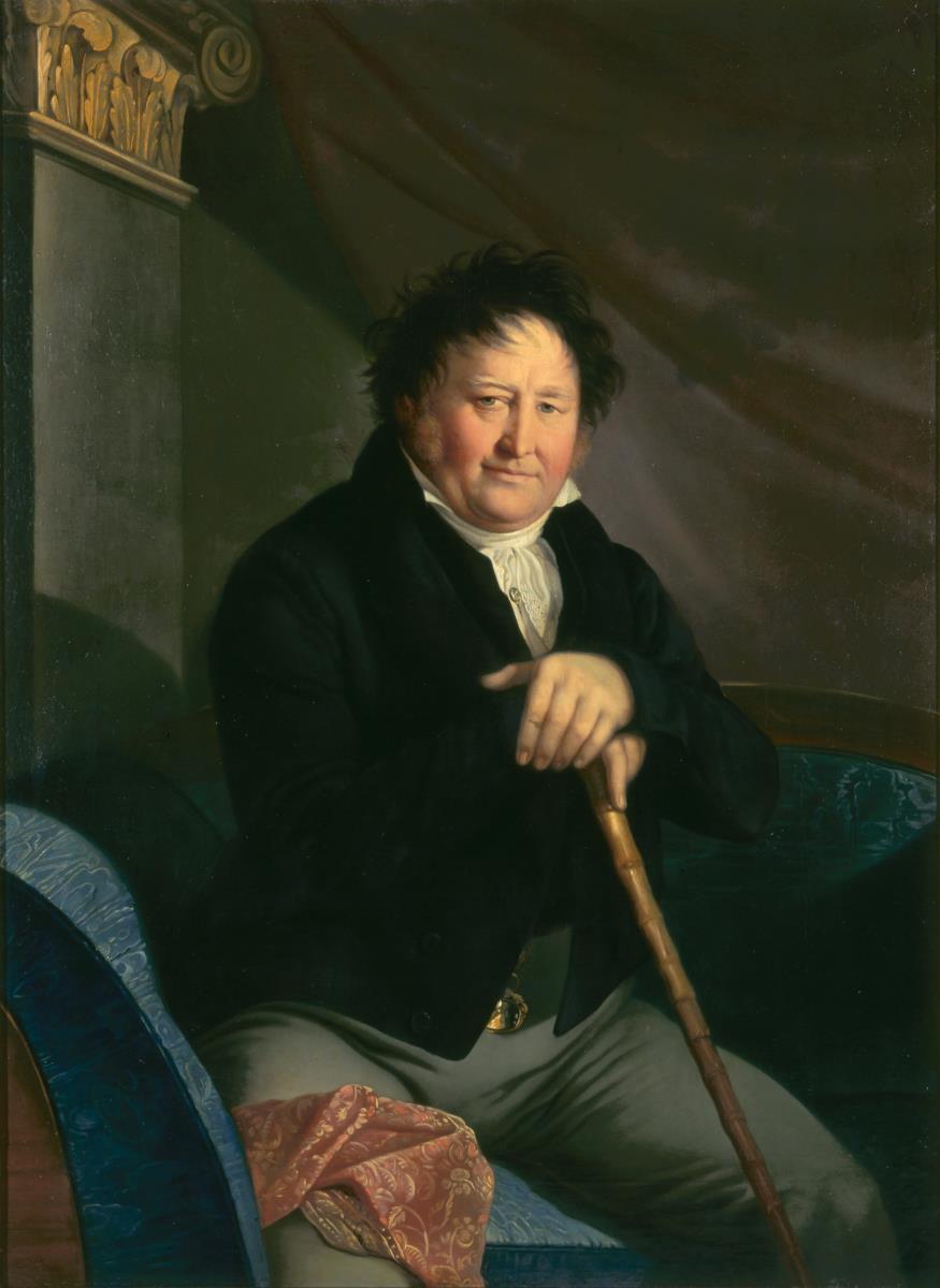 Bildnis Carl Friedrich Lüders, Obermeister der Leipziger Zimmererinnung