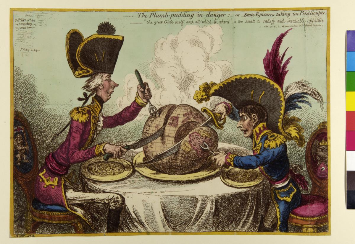 The plumb-pudding in danger