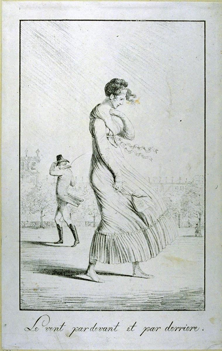 Le vent par devant et par derriere