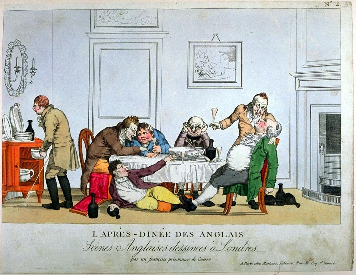 L'après-dinée des anglais