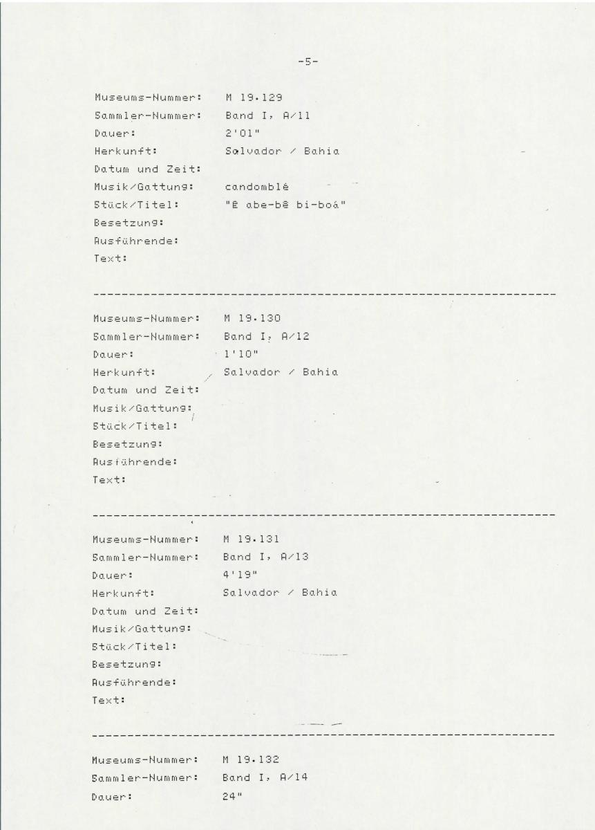 Pinto Brasilien 1983