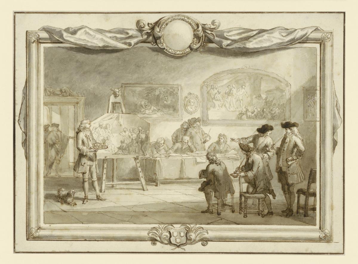 Gemäldebesichtigung in der St. Lukas Gilde in Dordrecht