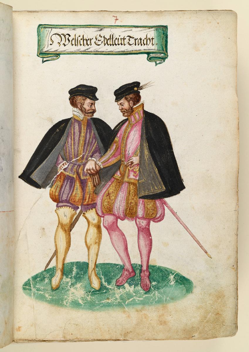 Trachtenbuch: Welscher Edelleut Tracht