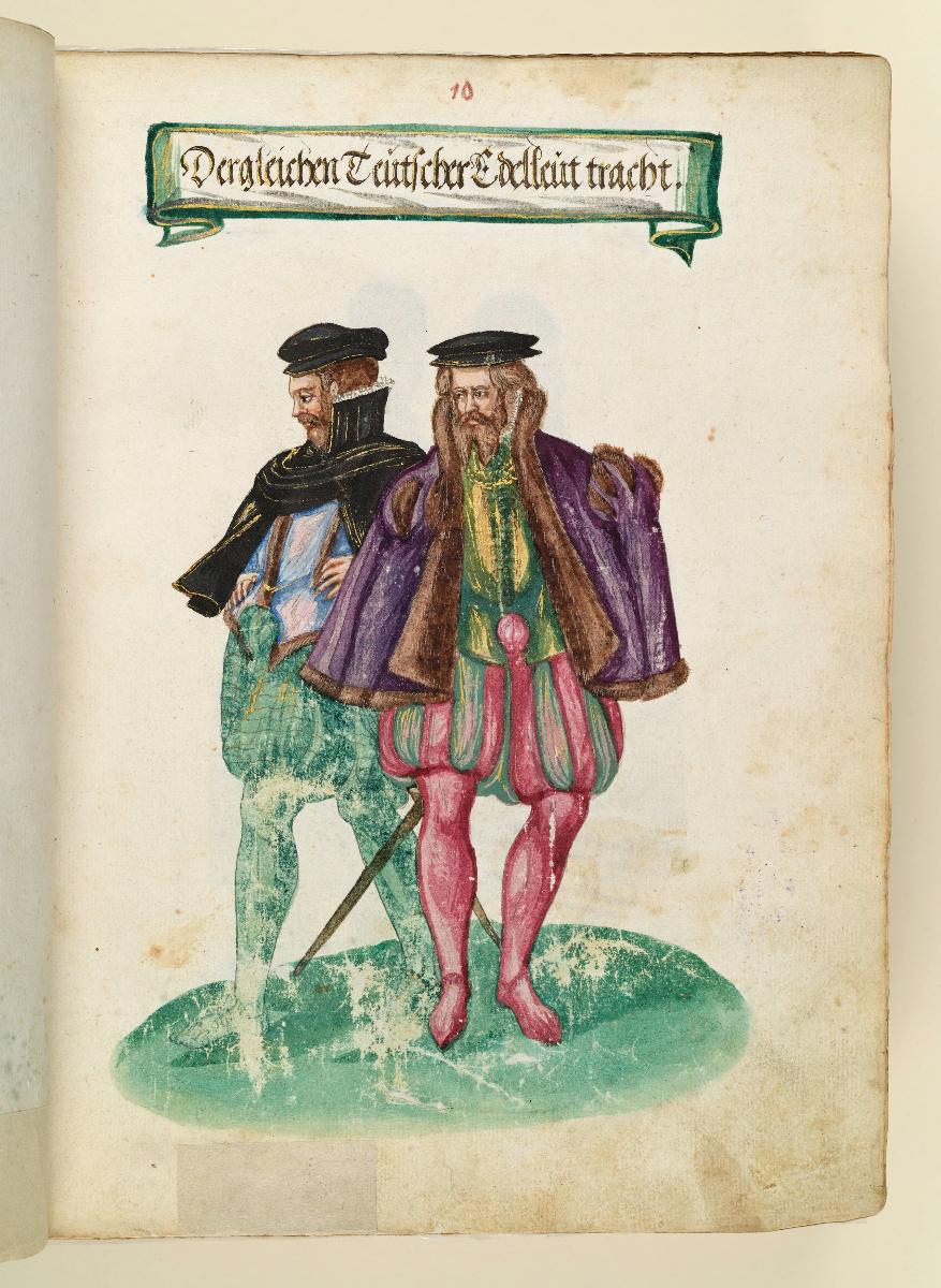 Trachtenbuch: Dergleichen Teutscher Edelleut tracht