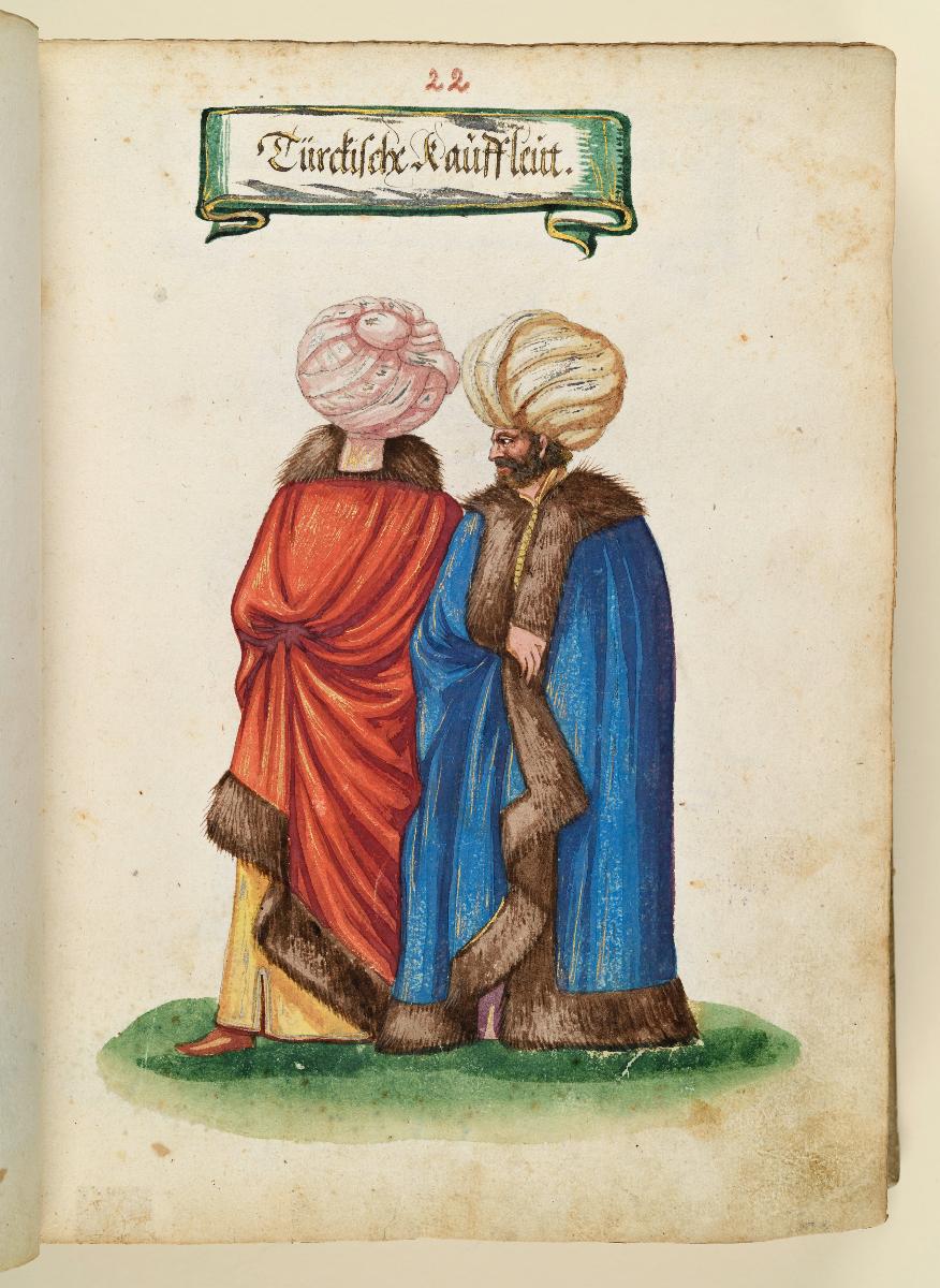 Trachtenbuch: Türckische Kauffleut