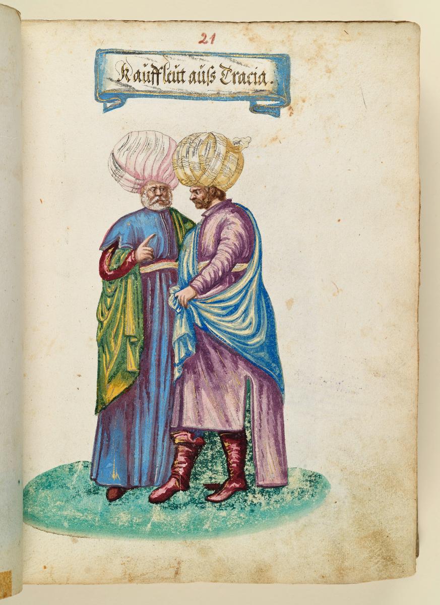 Trachtenbuch: Kauffleut auss Tracia [Thrakien]