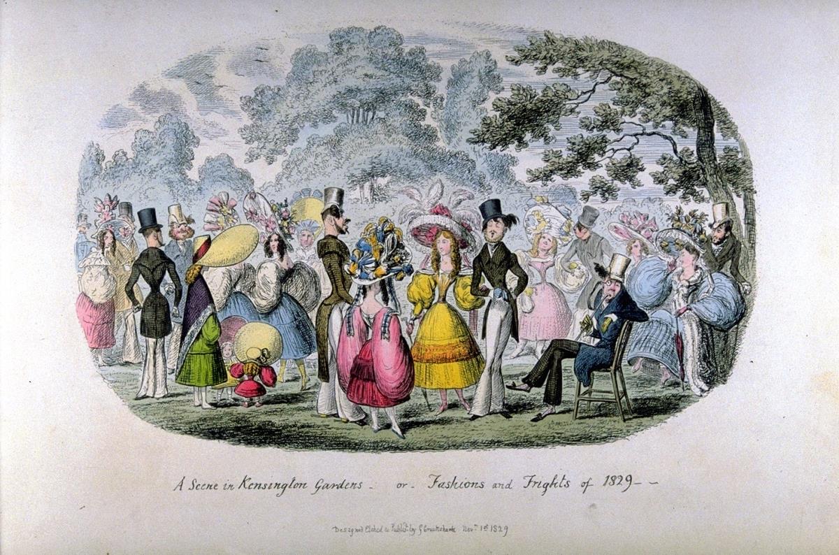 A Scene in Kensington Gardens