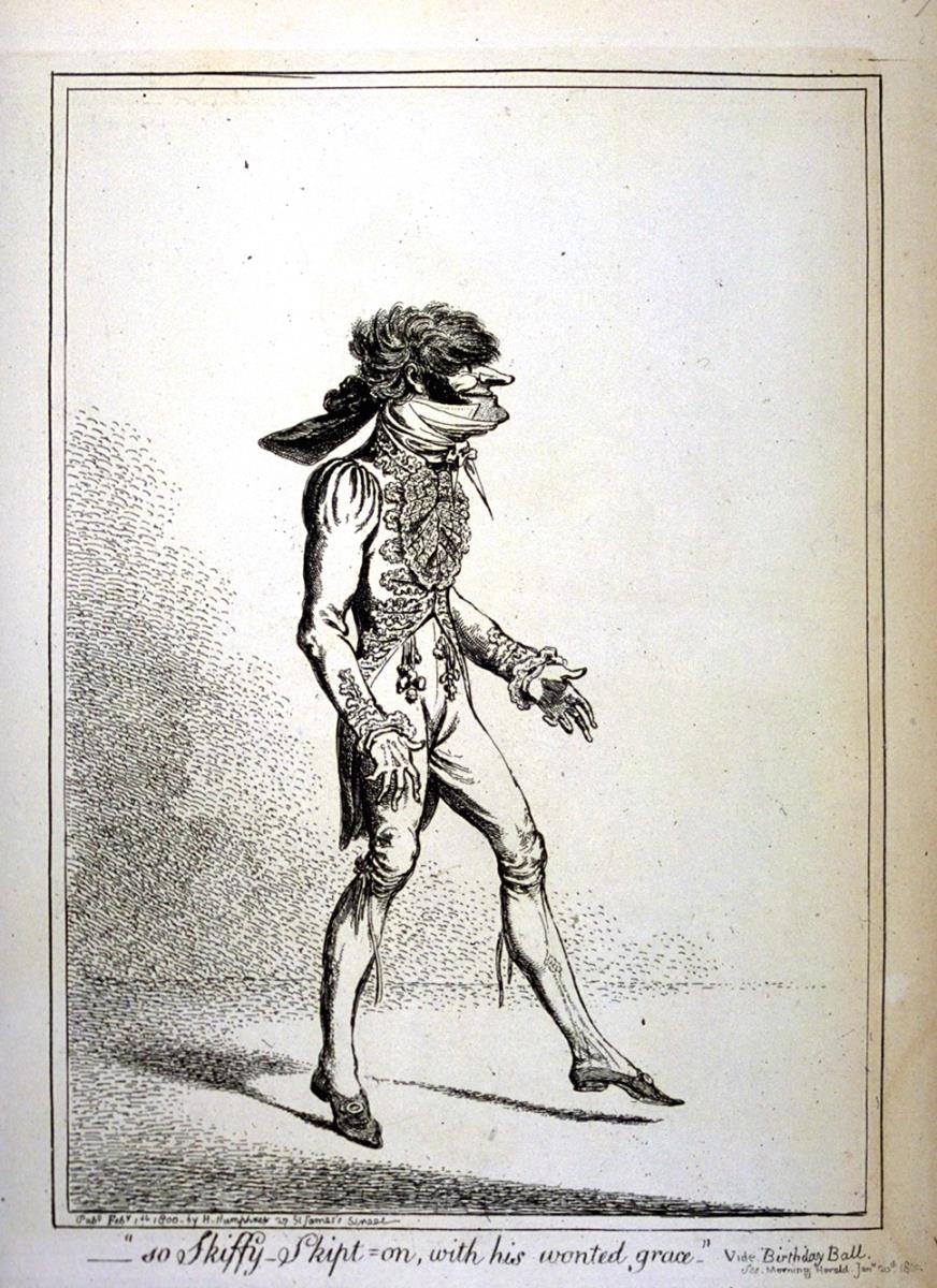 so Skiffy skipt-on, with his wonted grace