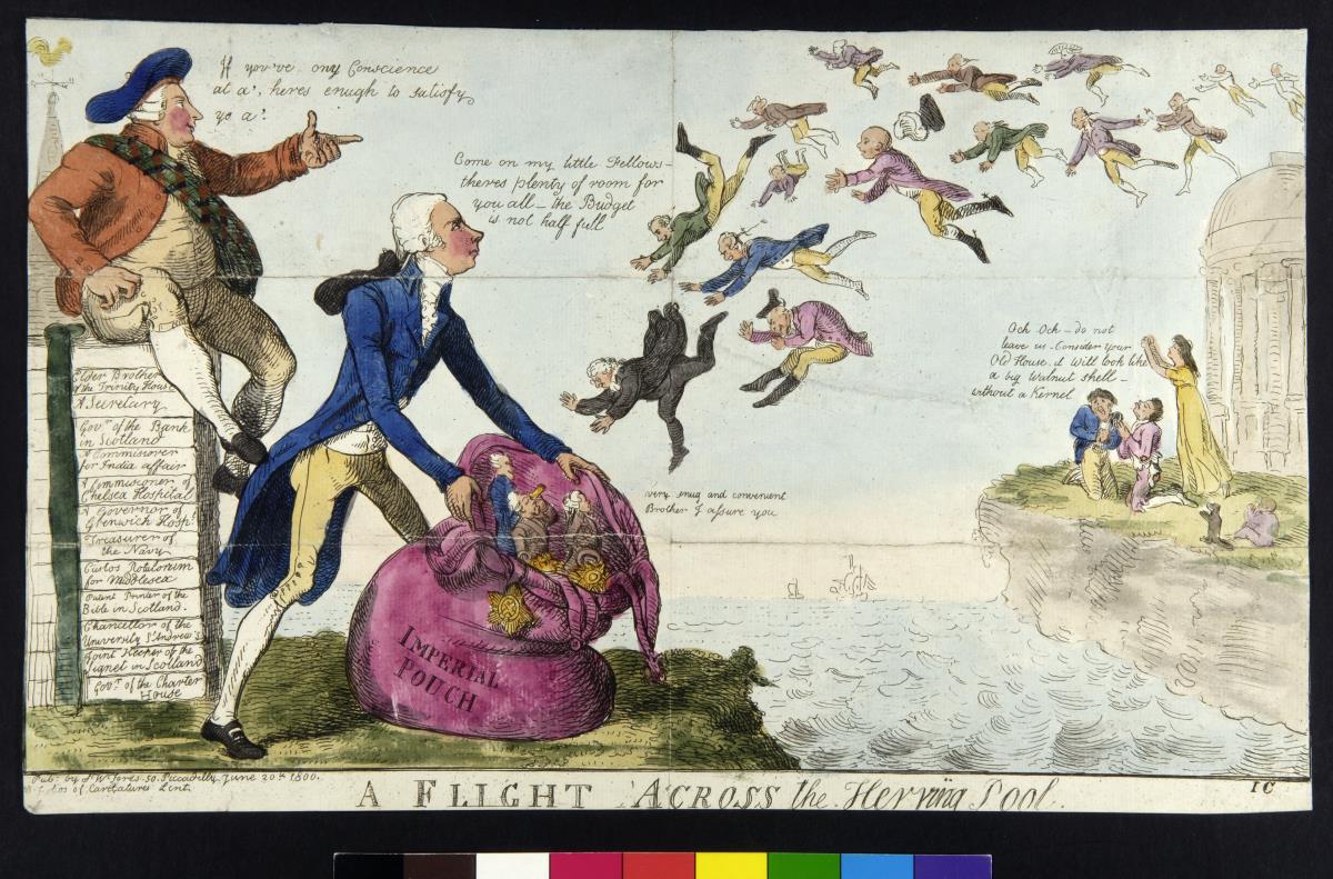 A flight across the herring pool