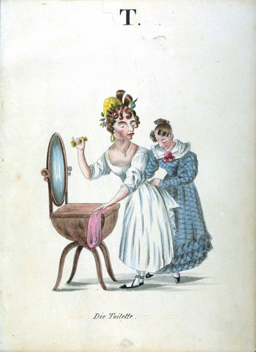 Bilder-ABC: Die Toilette