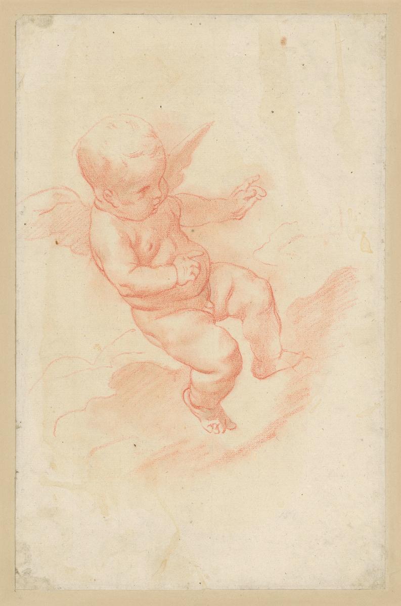 Schwebender Putto