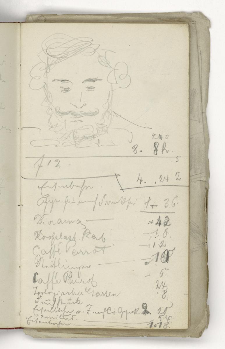 Skizzenbuch Bibliothek