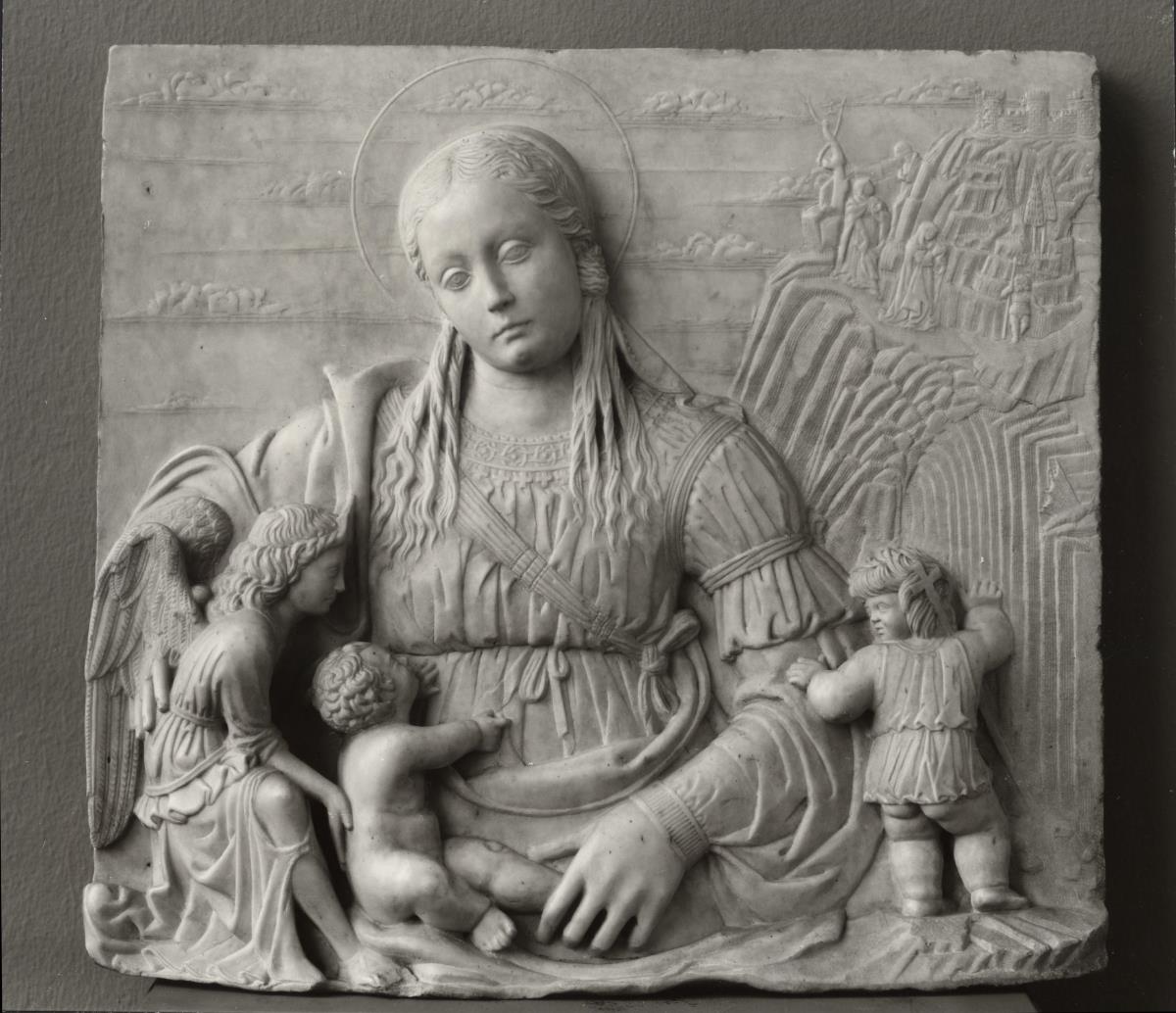 Madonna mit dem Johannesknaben und einem Engel