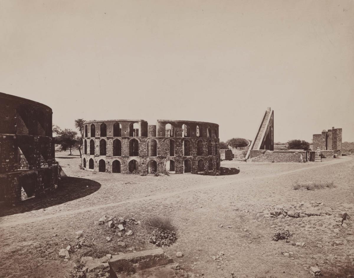 Delhi, Observatorium (Jantar Mantar) des Raja Jai Singh II.