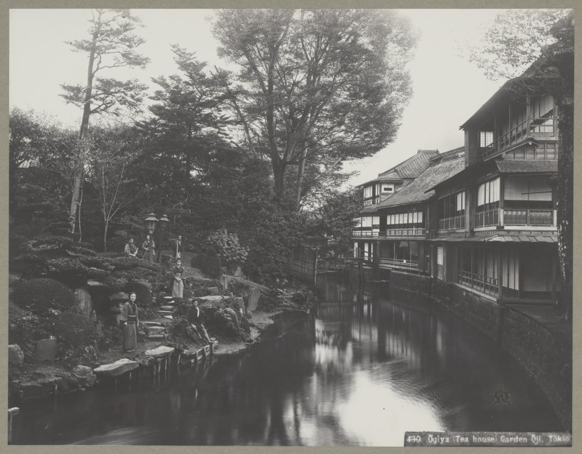 Tōkyō, Ōji, Teehaus Ogiya