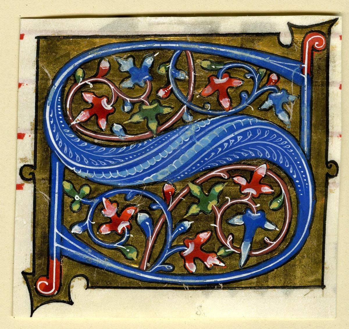Initiale S aus einem Antiphonar für Ludwig XII. und Anne de Bretagne, Frankreich