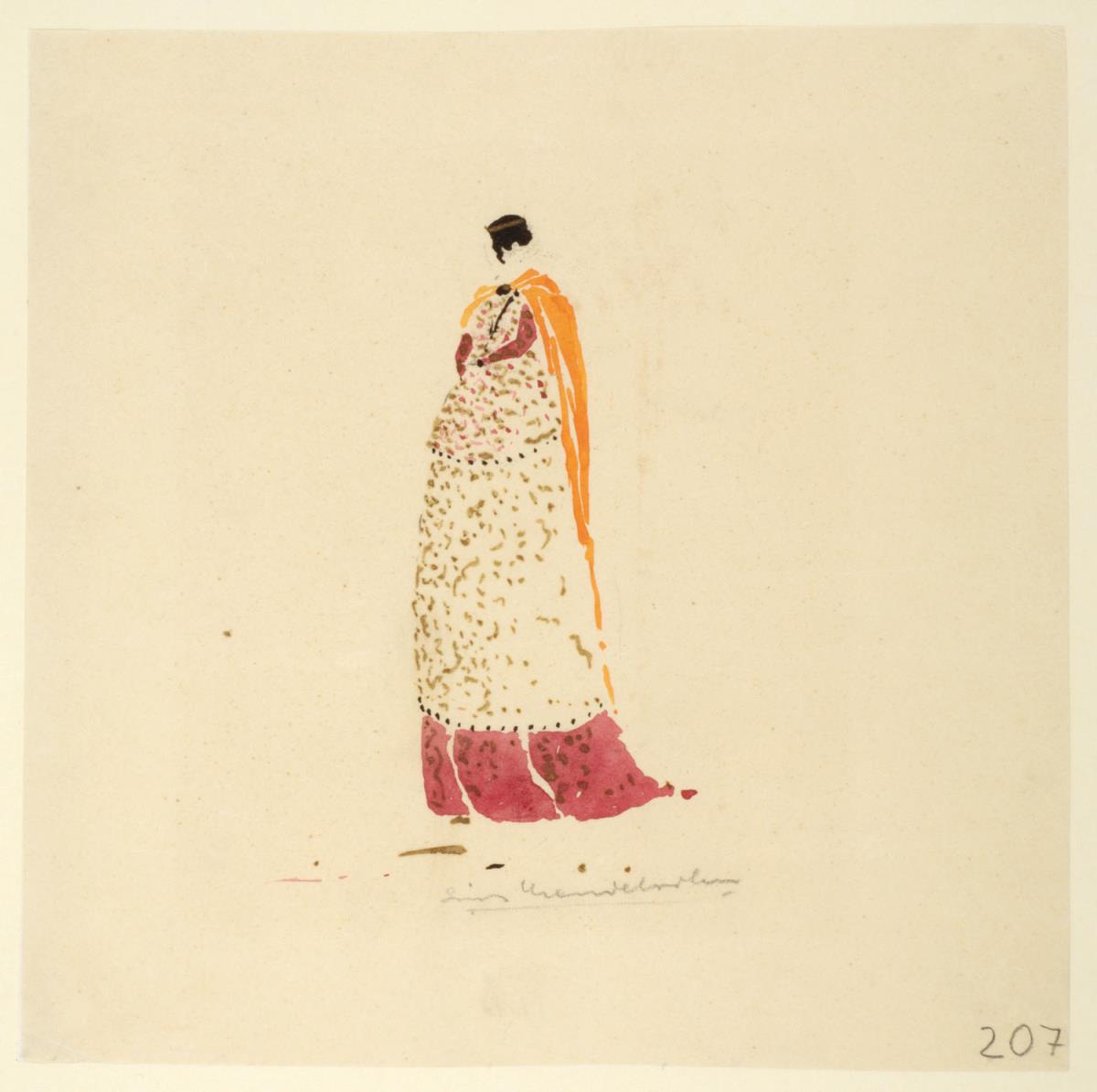 Figurine in Dreiviertelansicht