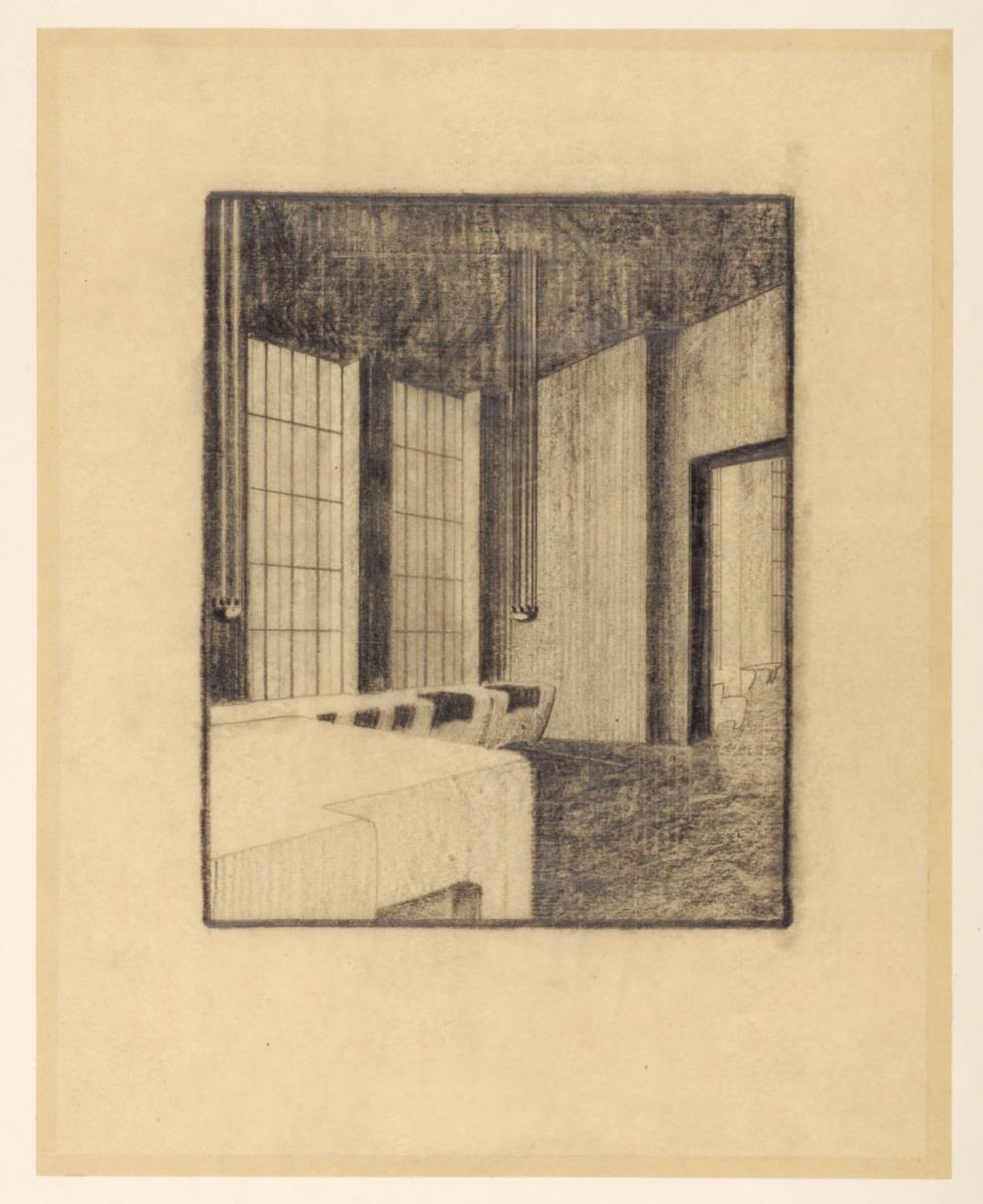 Chemnitz, Villa Karl Becker, Umbauprojekt, Salon