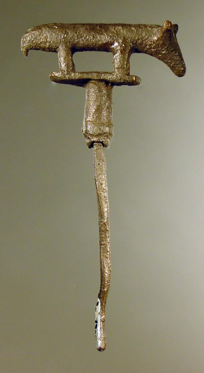 Tiergestalt auf Stift
