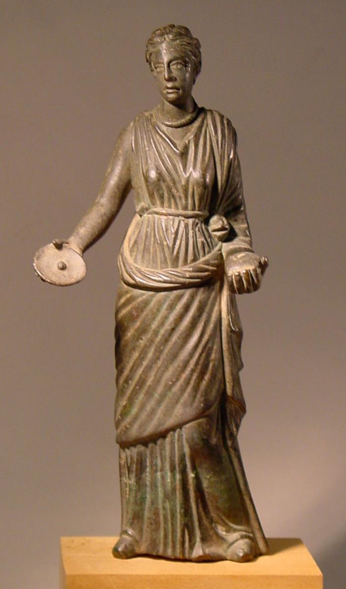 Statuette einer opfernden Frau