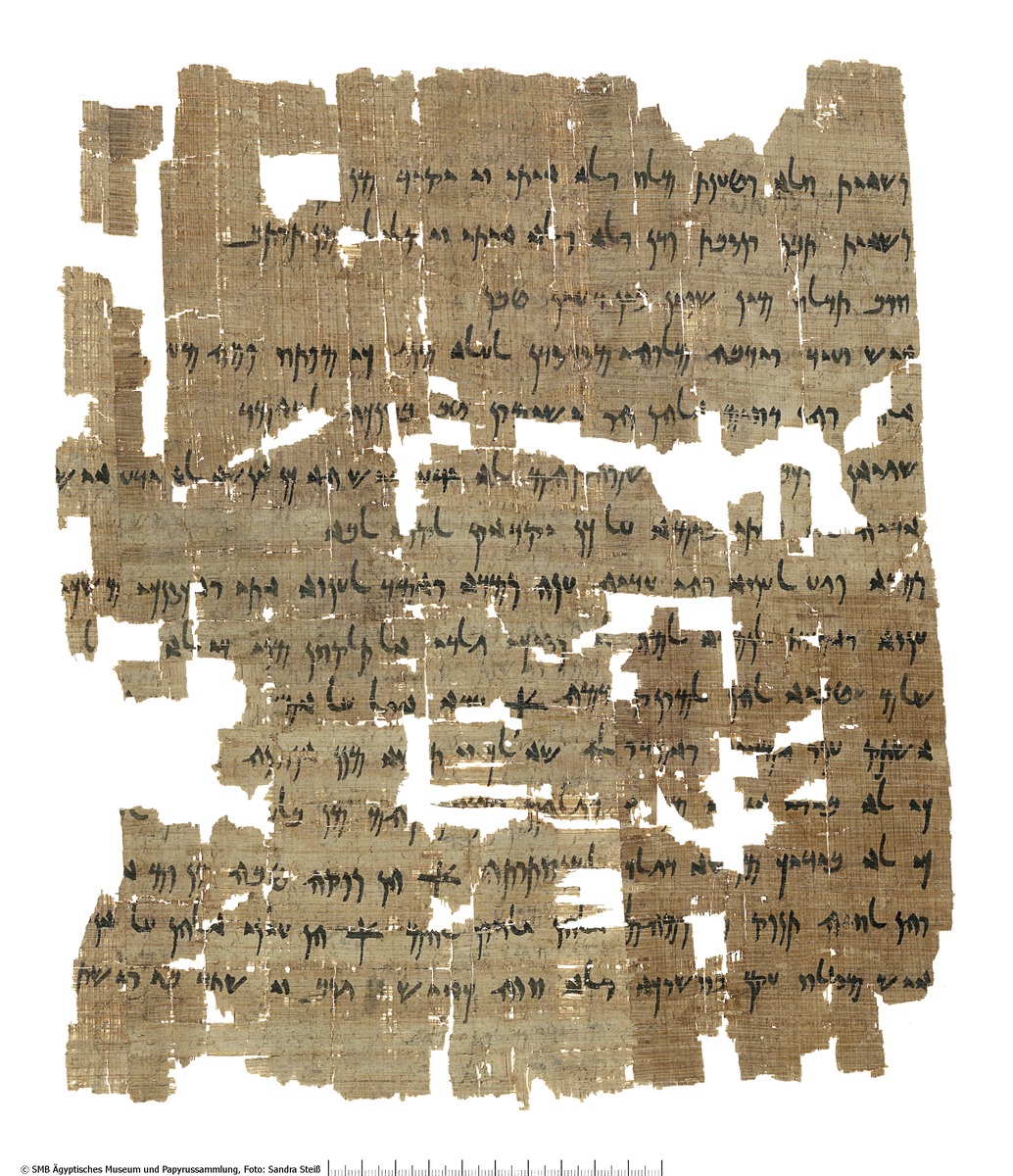 Aramäischer Papyrus mit der Lebensgeschichte des weisen Achiqar