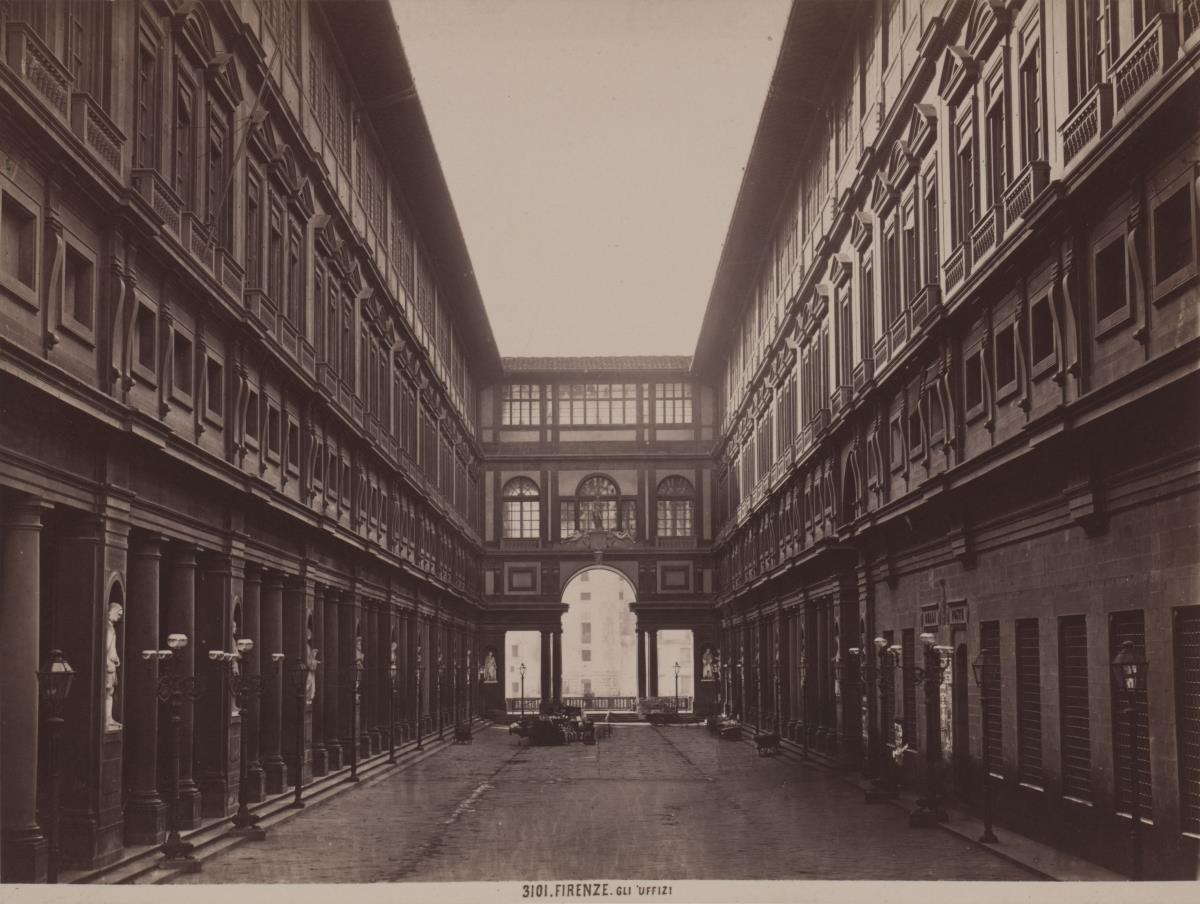Florenz, Gallerie degli Uffizi, Loggia del Arno