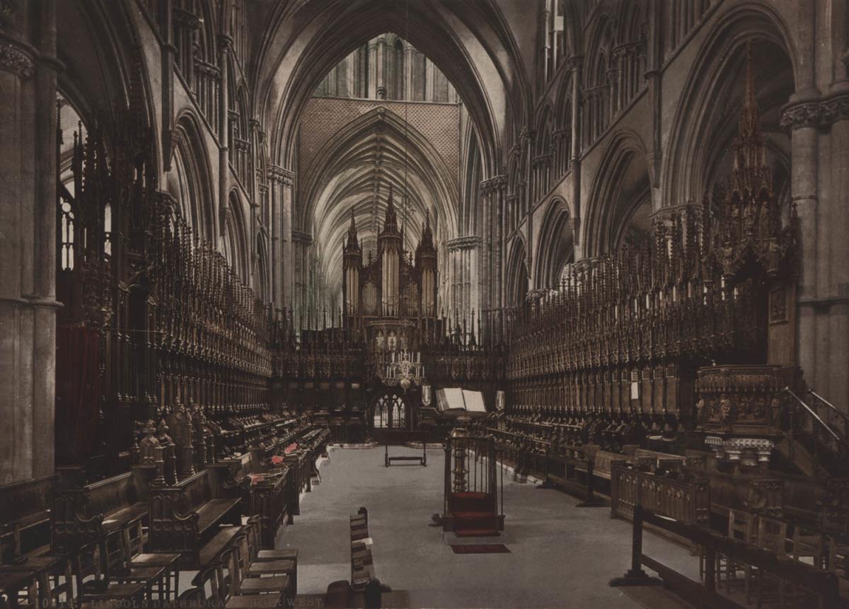 Lincoln, Kathedrale, Chor nach Westen