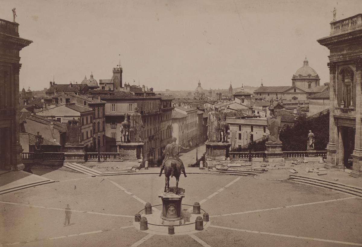 Rom, Kapitol, Blick vom Palazzo Senatorio