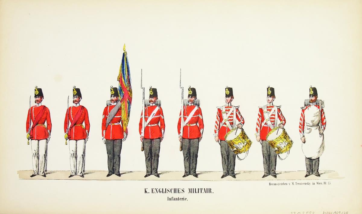 K. Englisches Militair. Infanterie. Bl. 15