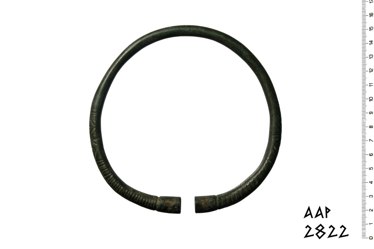Halsring (Kolbenhalsring der Jastorf-Kultur, ähnlich einem keltischen Torques)