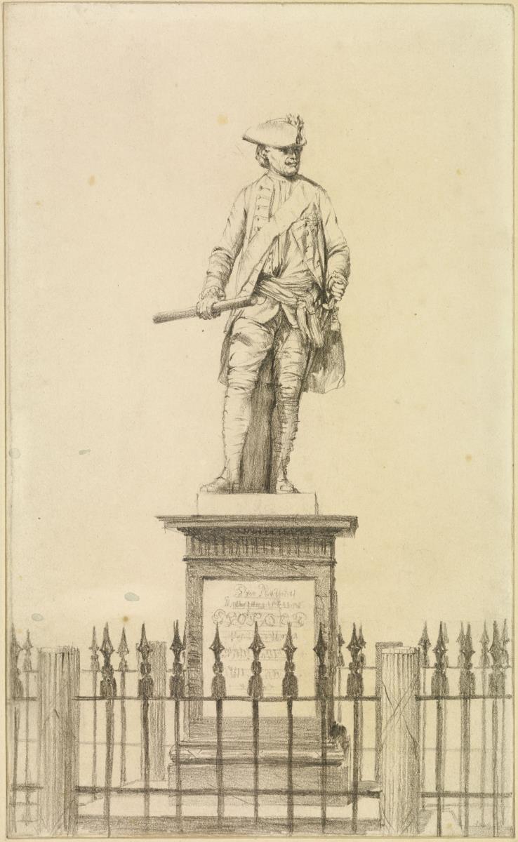 General Fürst Leopold von Anhalt-Dessau. Nach der Statue auf dem Zietenplatz in Berlin