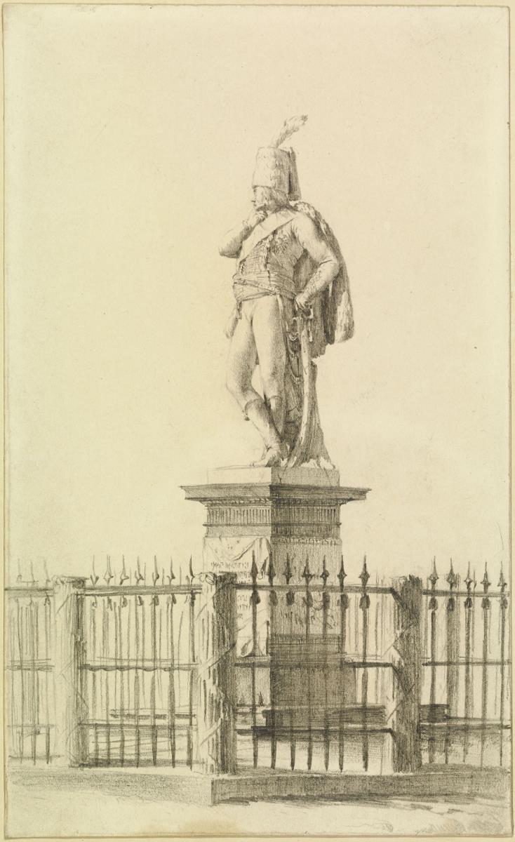 General Hans Joachim von Zieten. Nach der Statue auf dem Zietenplatz in Berlin