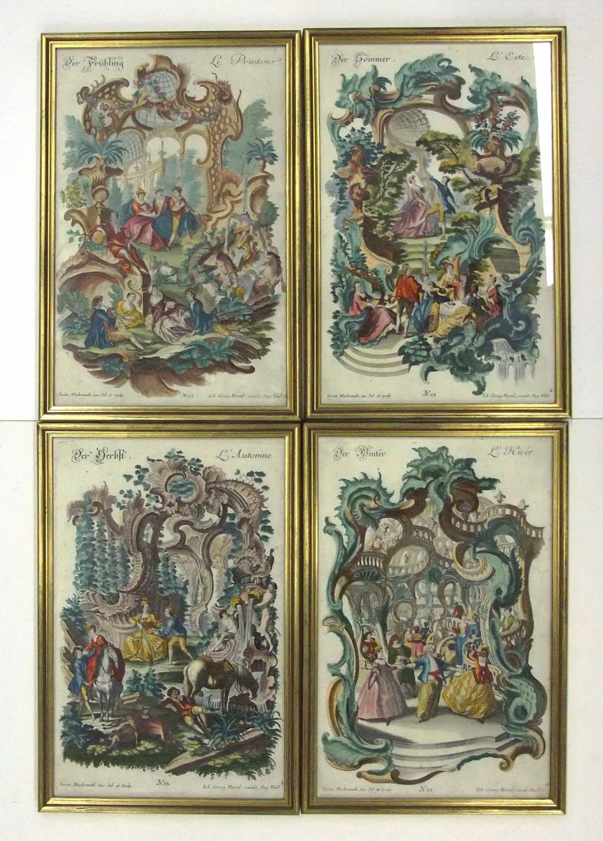 Le Primentemps, L'Este, L'Automne, L'Hiver (Der Frühling, Der Sommer, Der Herbst, Der Winter), N 13