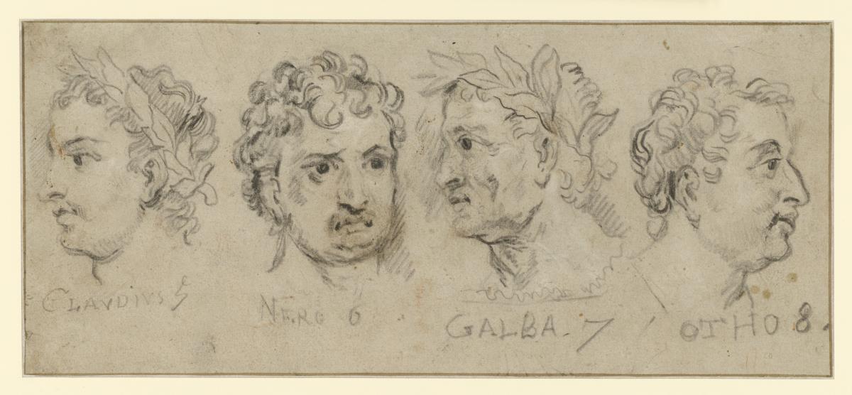 Römische Imperatoren: Claudius, Nero, Galba, Otho
