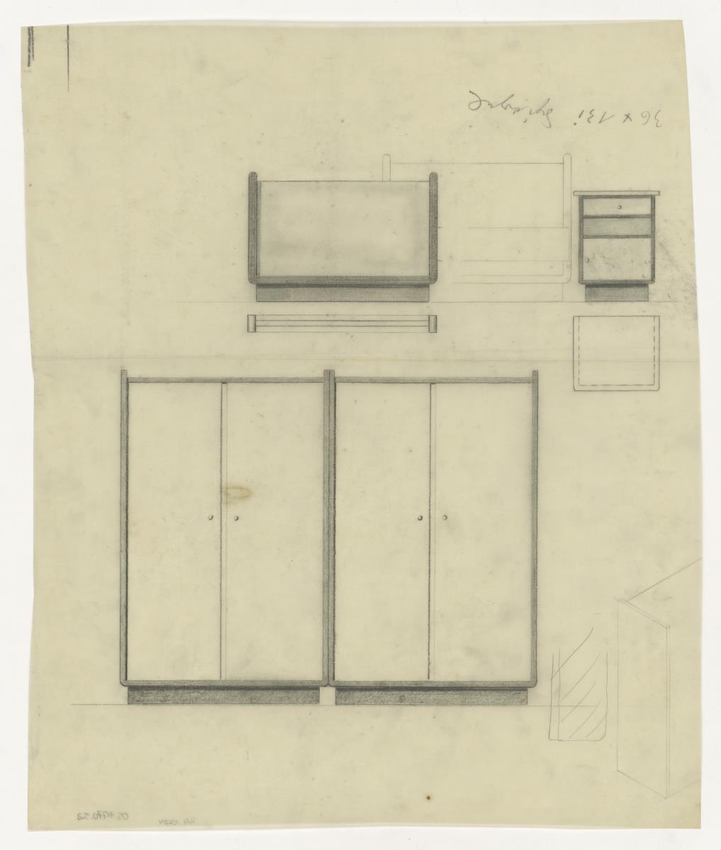 Schlafzimmer, Schränke (Möbelentwürfe, Schlafräume)