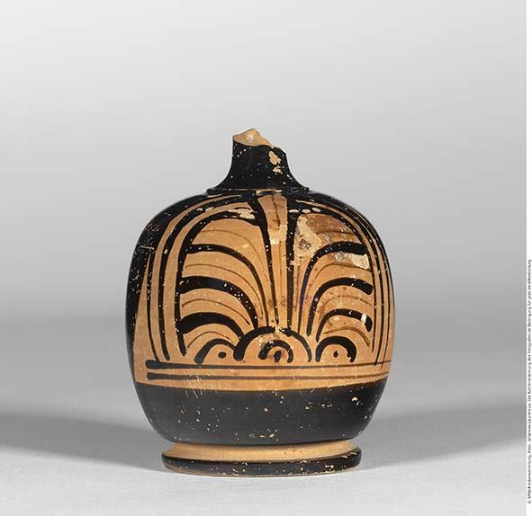 Attisch rotfigurige Bauchlekythos