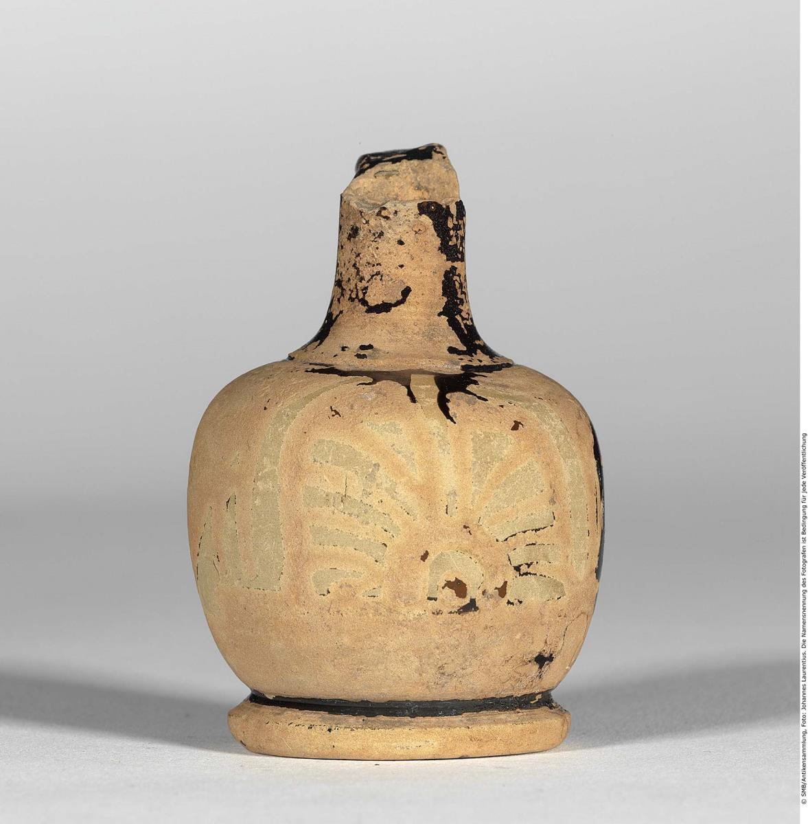 Attisch rotfigurige Bauchlekythos