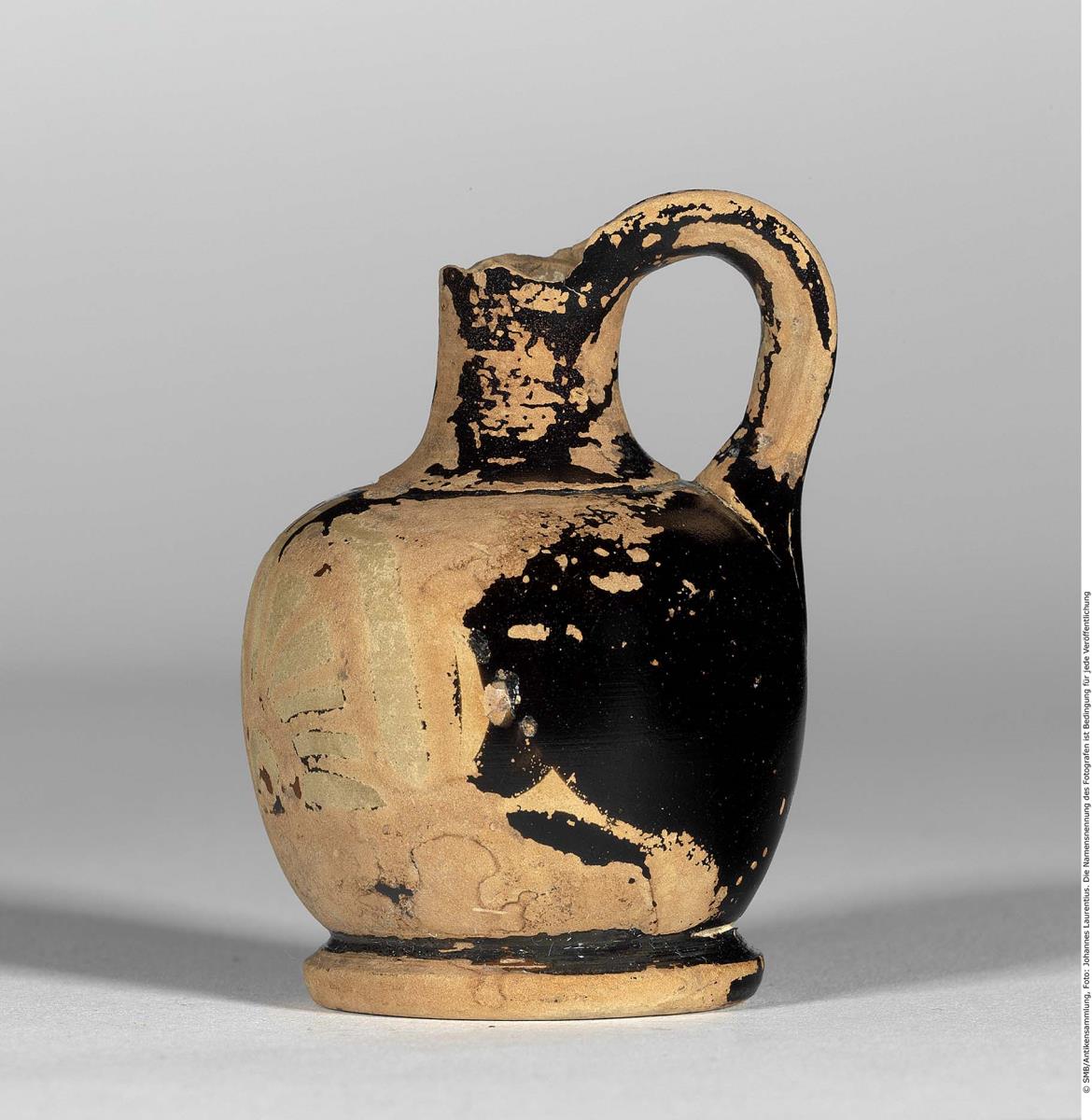 Attisch rotfigurige Bauchlekythos