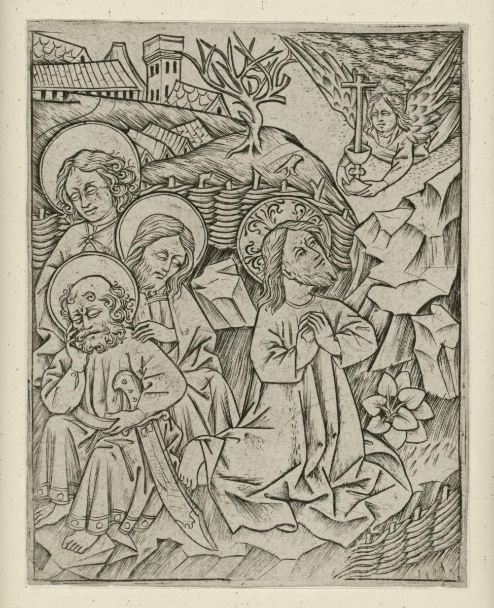 Jesus am Ölberg