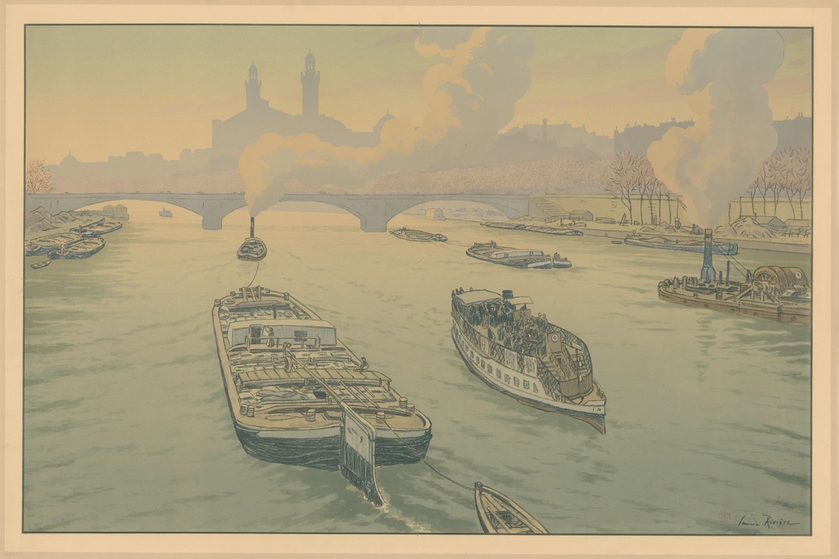 Paysages parisiens Le Trocadéro