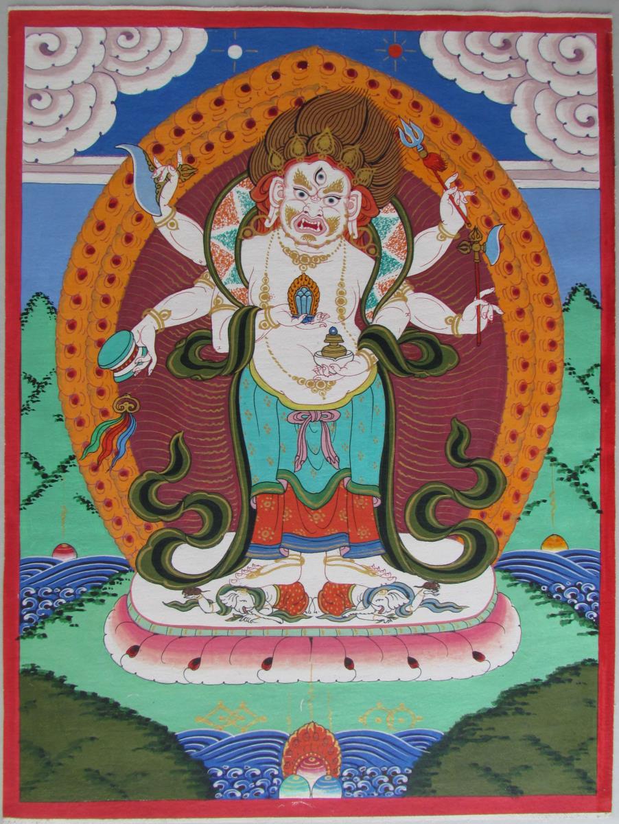 Weißer Mahakala