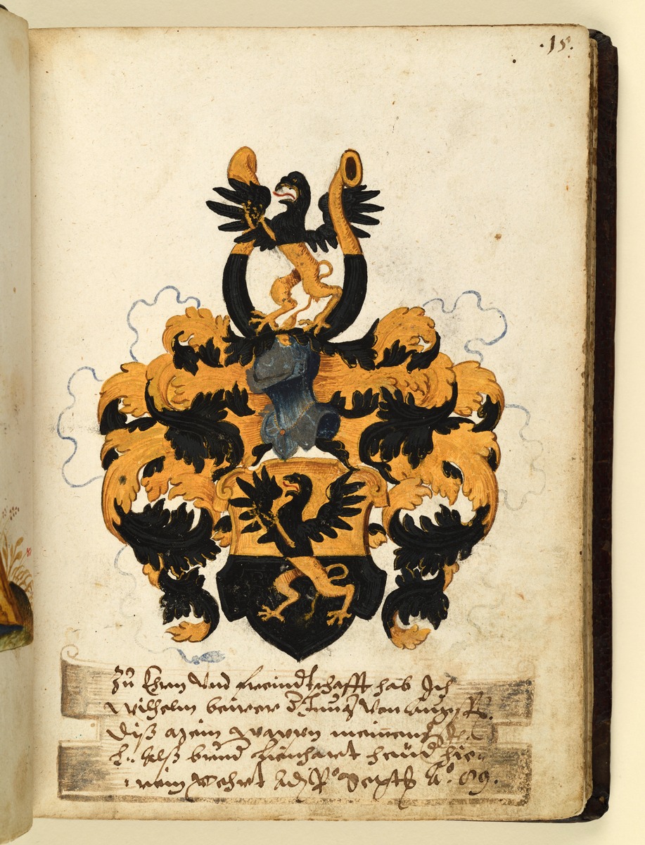 Stammbuch des Leonhard Hayder von Nürnberg: Wappen