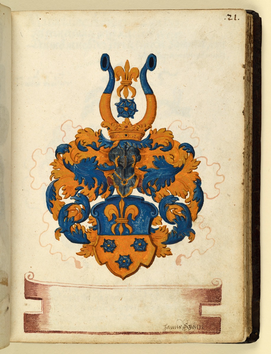 Stammbuch des Leonhard Hayder von Nürnberg: Wappen