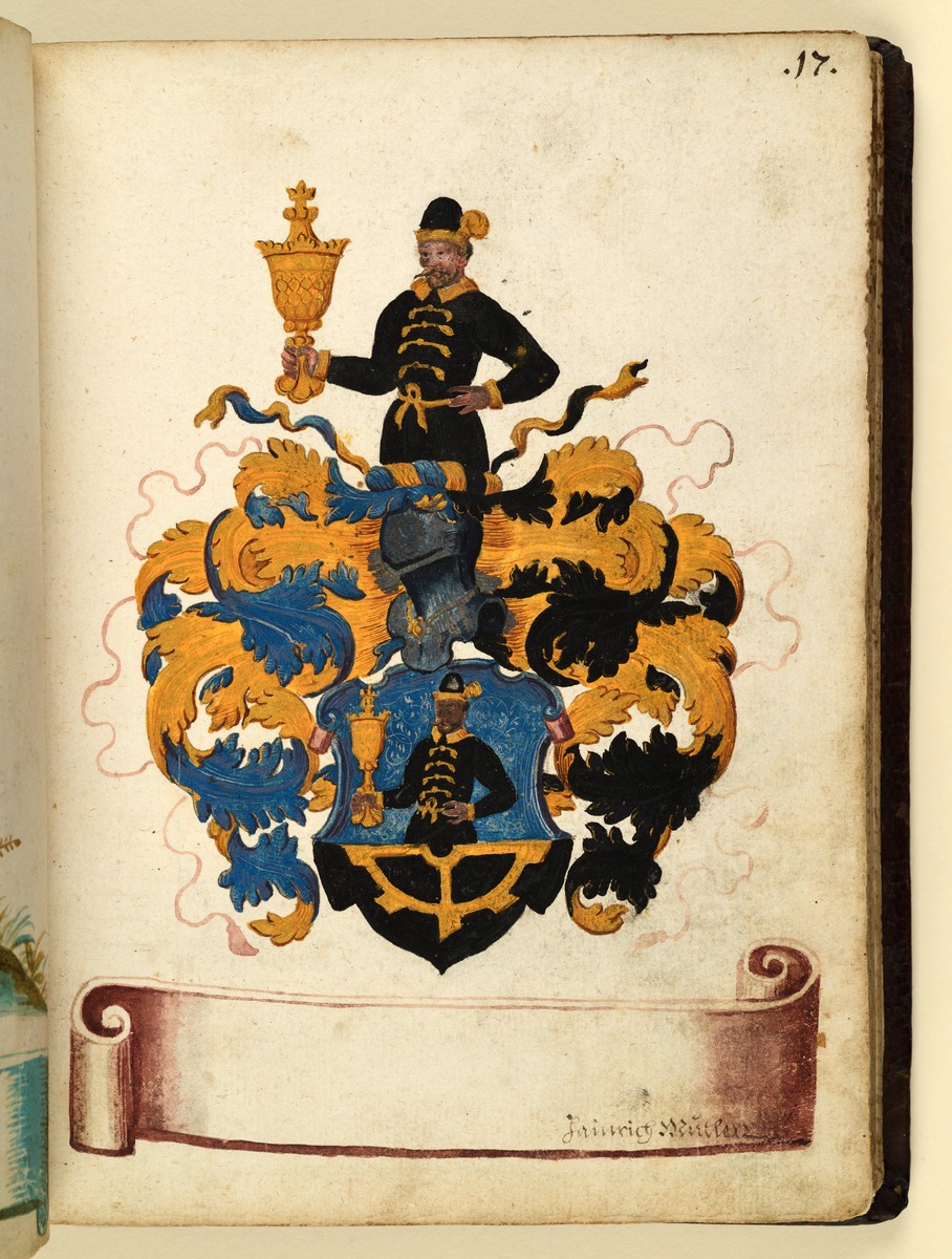 Stammbuch des Leonhard Hayder von Nürnberg: Wappen