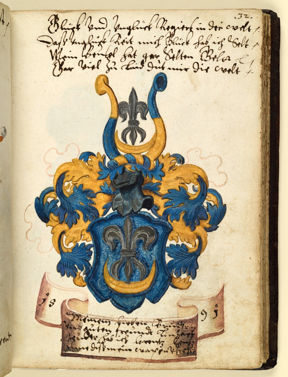 Stammbuch des Leonhard Hayder von Nürnberg: Wappen