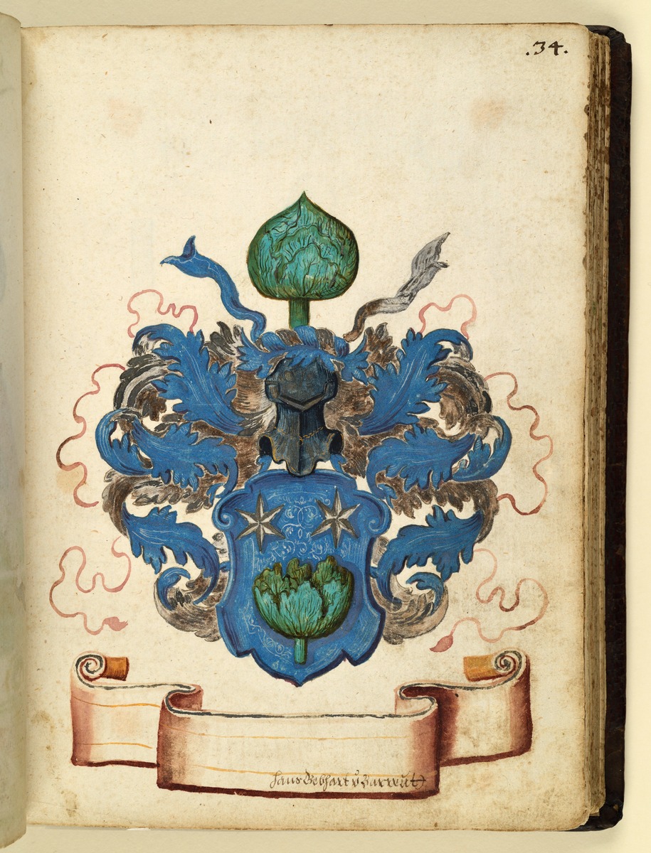Stammbuch des Leonhard Hayder von Nürnberg: Wappen
