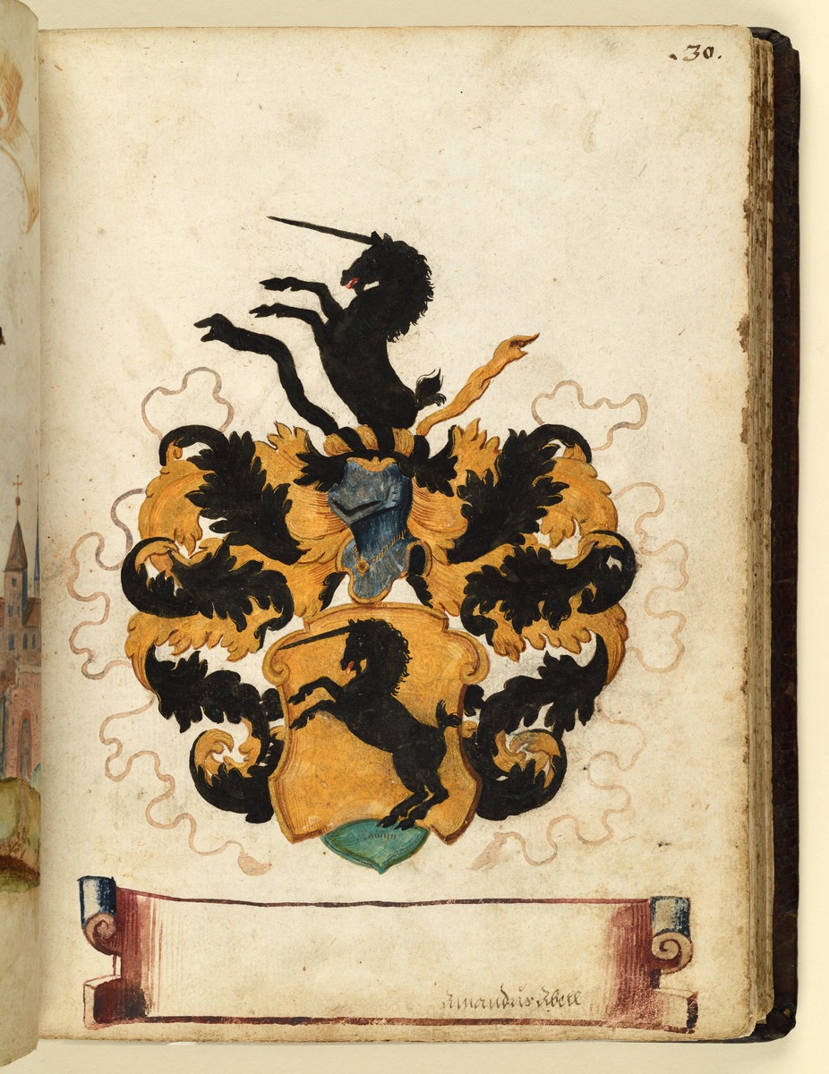 Stammbuch des Leonhard Hayder von Nürnberg: Wappen