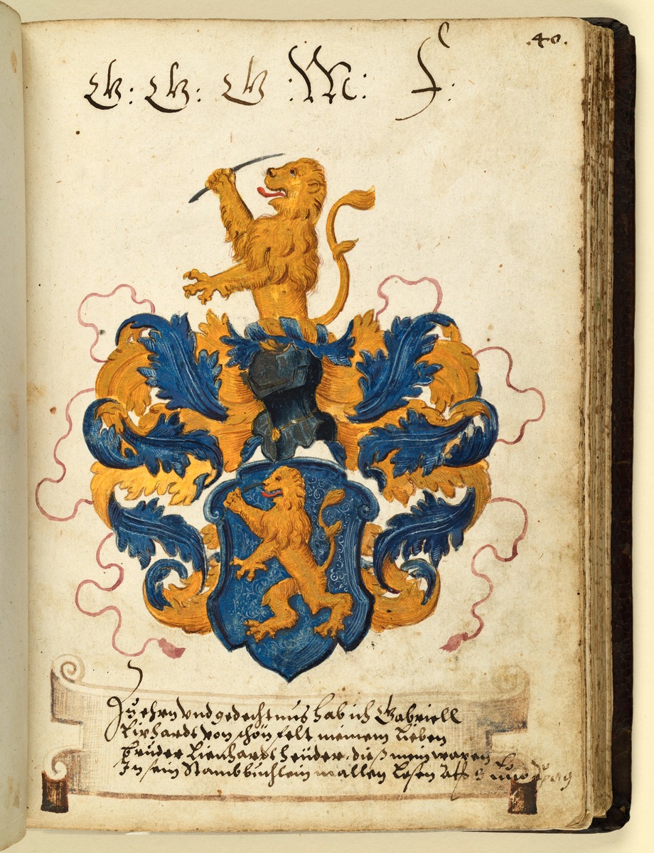 Stammbuch des Leonhard Hayder von Nürnberg: Wappen