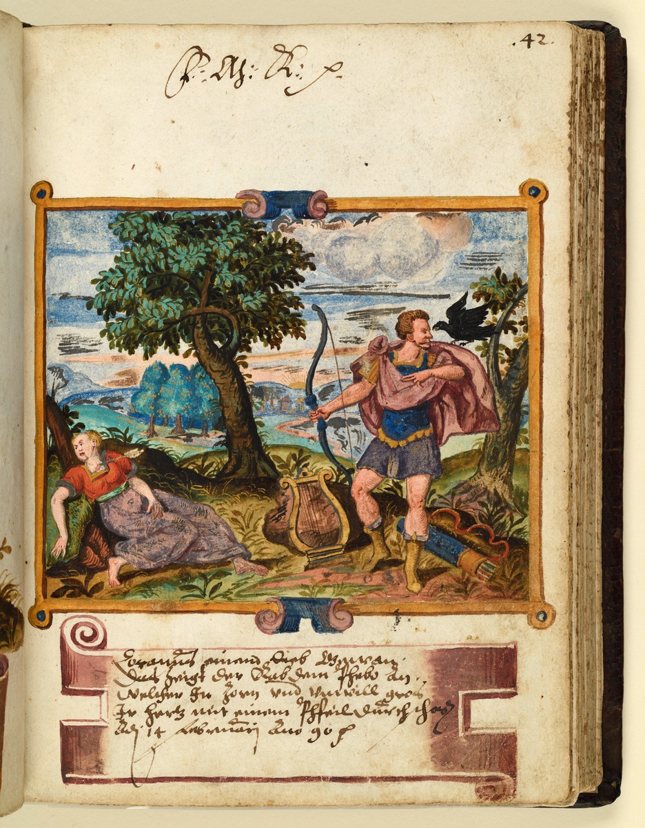Stammbuch des Leonhard Hayder von Nürnberg, fol. 42r