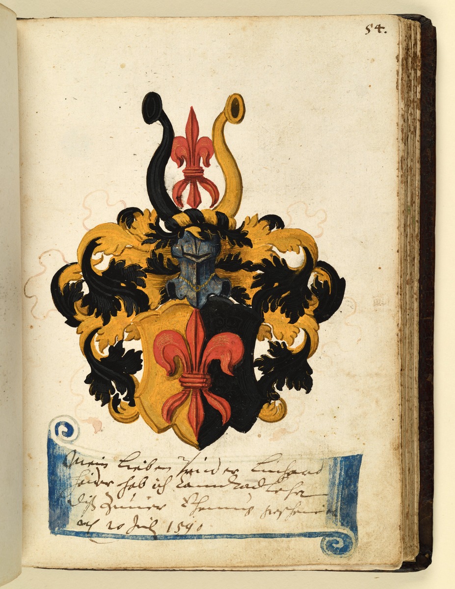 Stammbuch des Leonhard Hayder von Nürnberg: Wappen